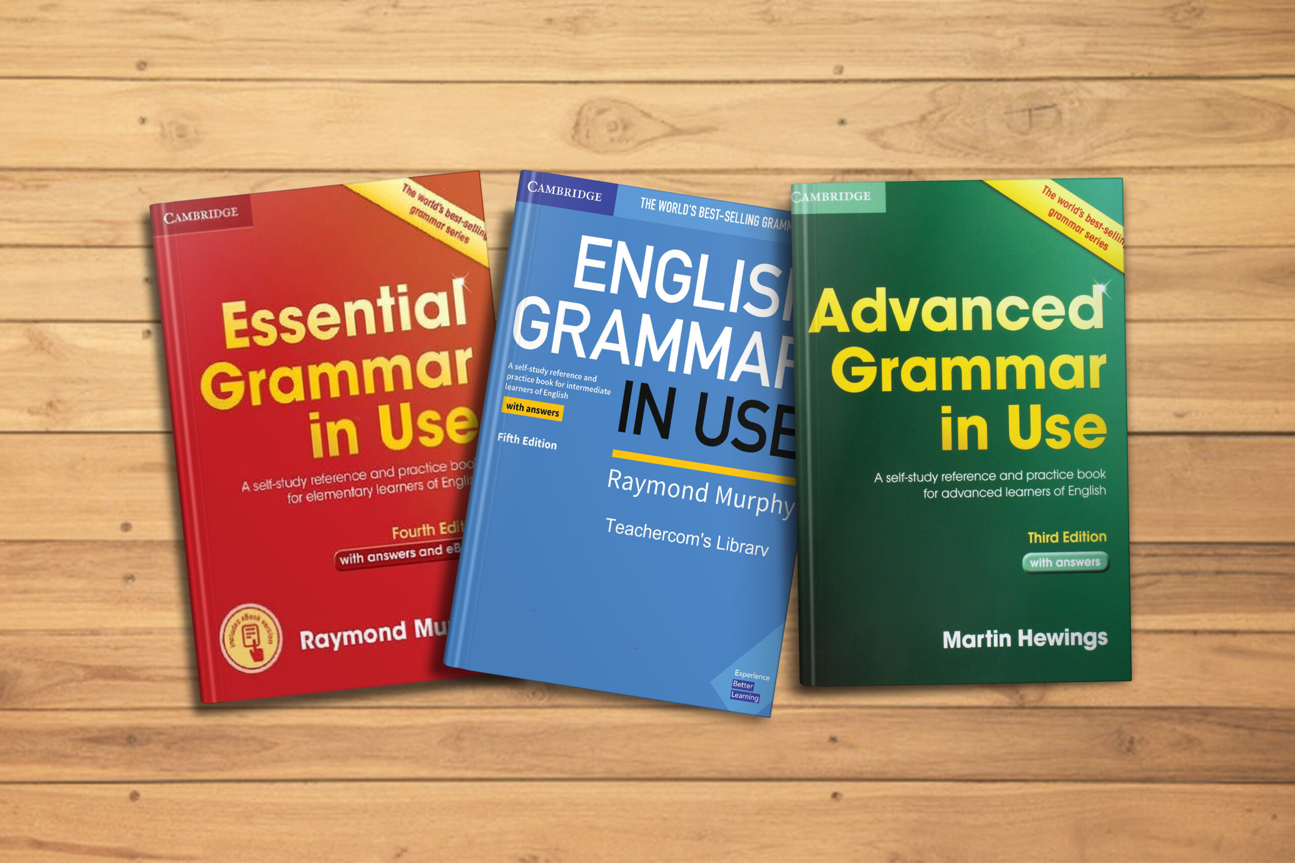 Trọn bộ English Grammar in Use Elementary + Intermediate + Advanced