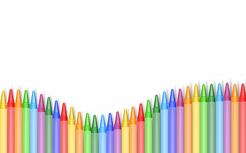Từ vựng tiếng Anh về đồ dùng học tập -Crayons (Bút sáp màu)