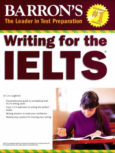 Bìa sách Barron’s Writing for IELTS