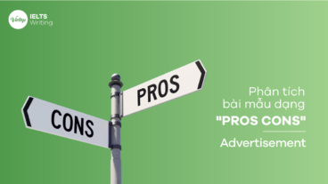 Phân tích bài mẫu dạng "pros cons" - Advertisement