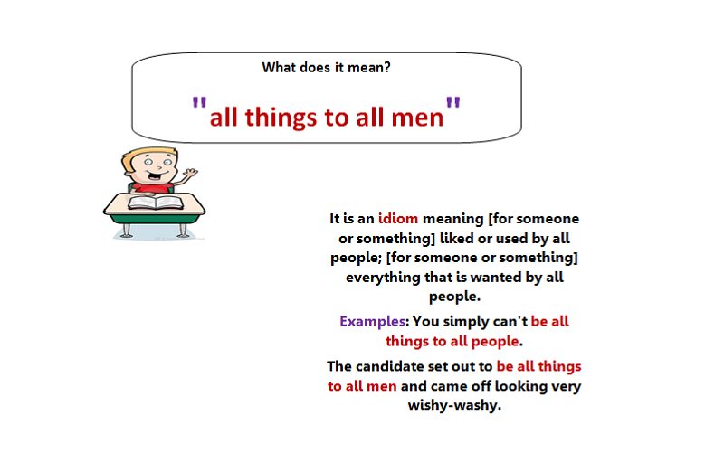 25 Idioms miêu tả người trong IELTS Speaking - All things to all people