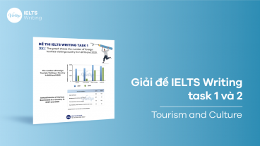 Bài mẫu IELTS Writing Task 1, 2: Tourism and Culture