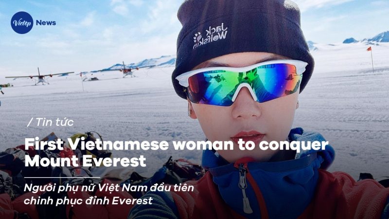 First Vietnamese woman to conquer Mount Everest