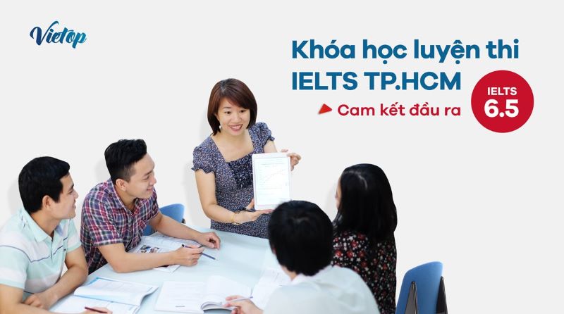 Lộ trình học IELTS 6.5 tại Vietop