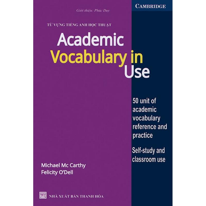 Academic Vocabulary In Use - Từ Vựng Tiếng Anh Học Thuật