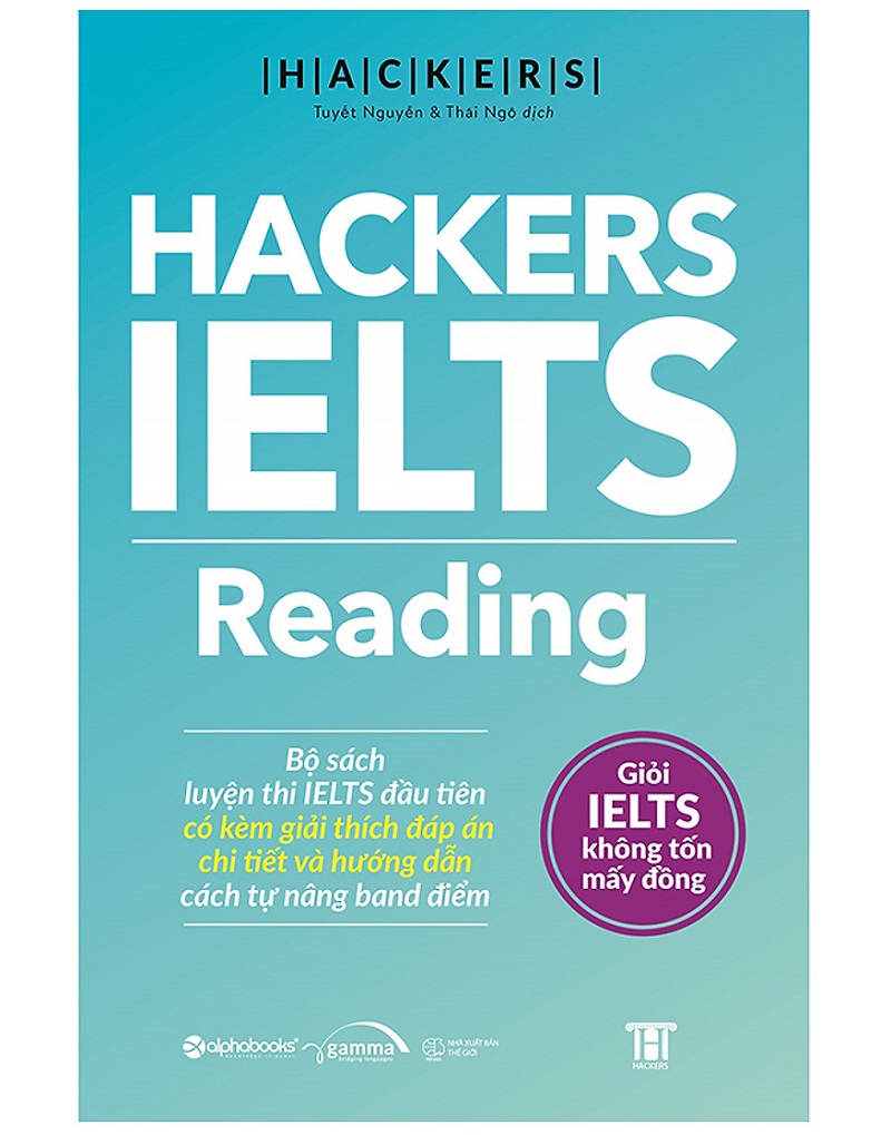 Sách Reading trong bộ Hacker IELTS