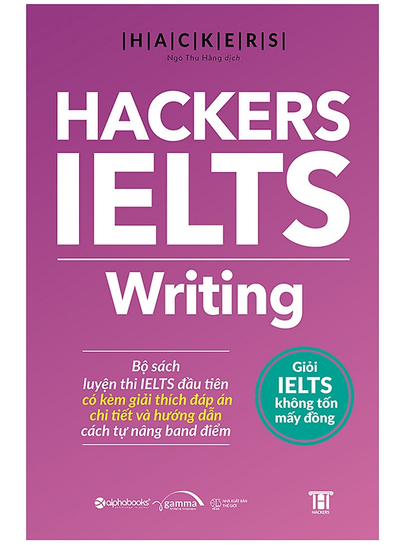 Sách Writing trong bộ Hacker IELTS