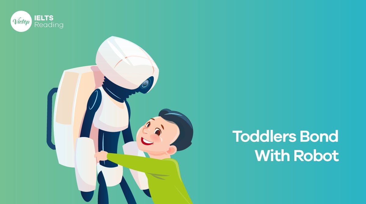 Reading Practice: Toddlers Bond With Robot