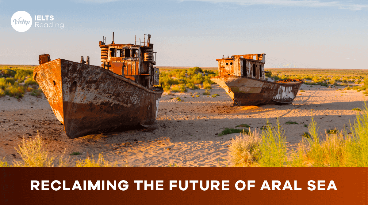 Reclaiming the future of aral sea
