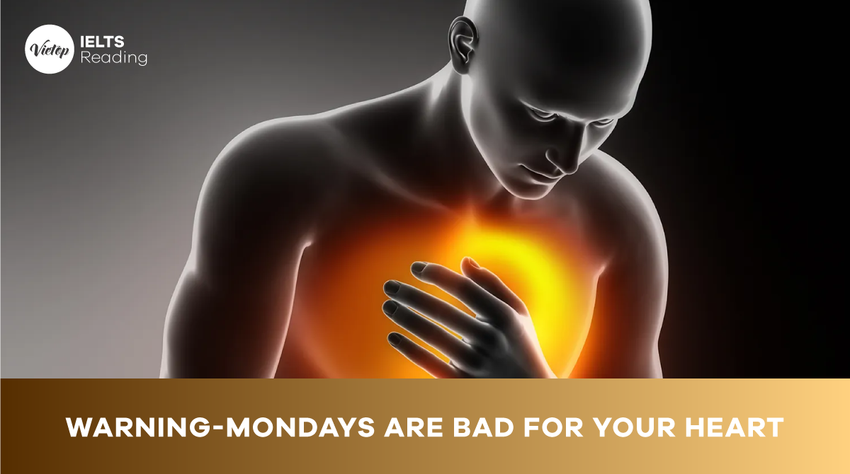 Warning Mondays are bad for your heart