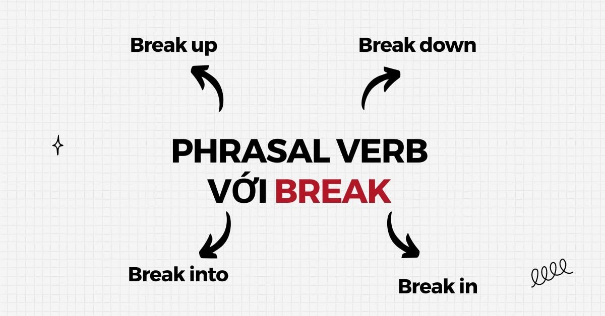 Cach hoc Phrasal verb with break hieu qua