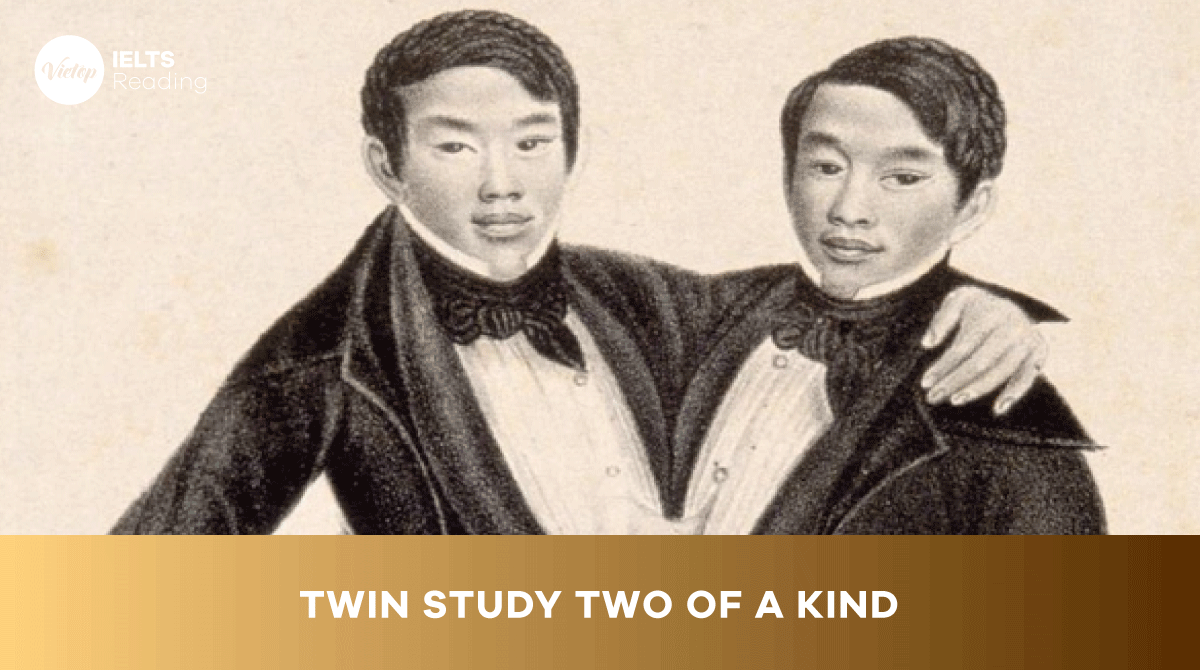 Reading Practice Twin Study Two of a kind