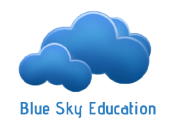 logo blue sky