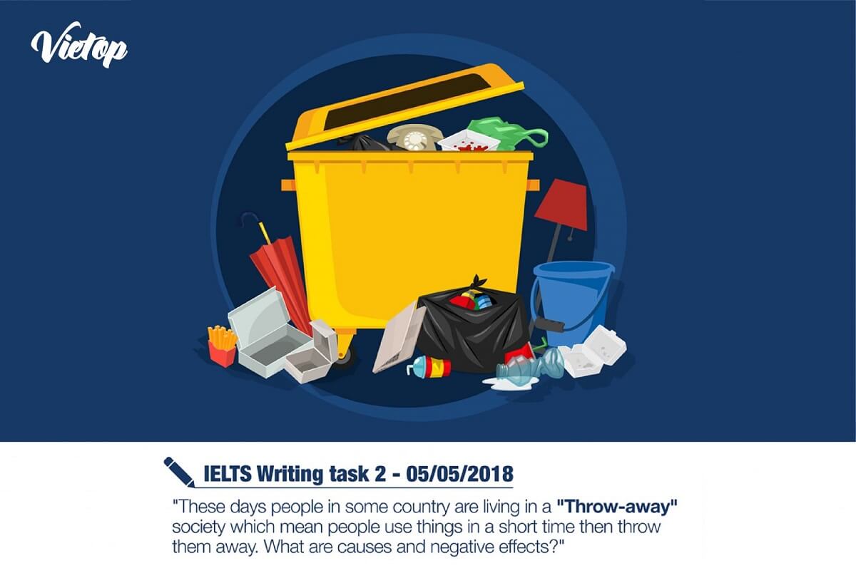 IELTS Writing Task 2 ngày 05/05/2018