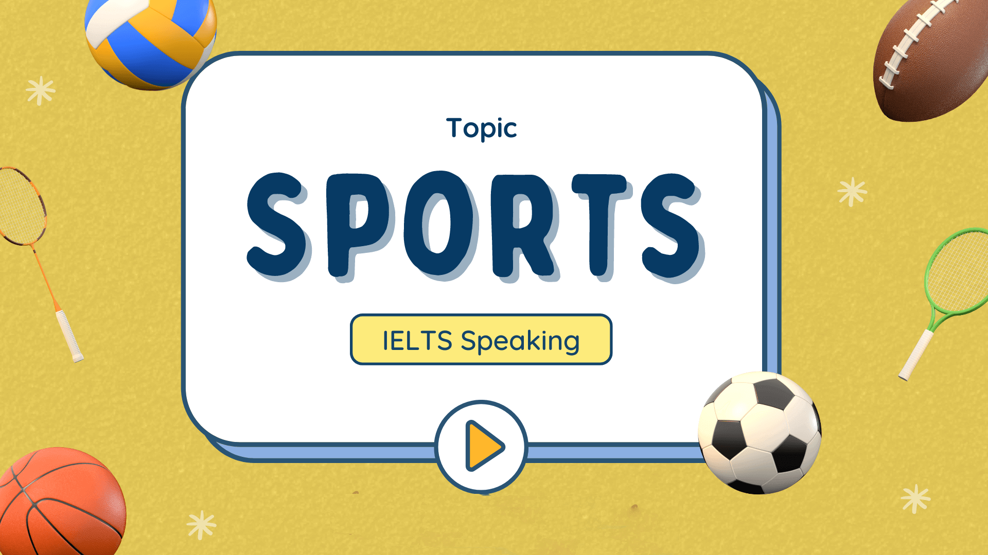 IELTS Speaking Sample part 3 Talk about football 