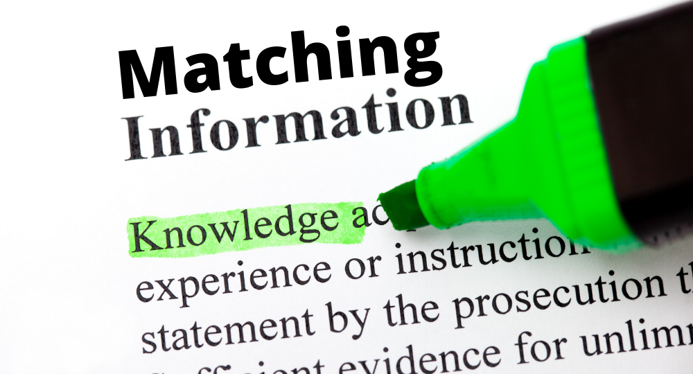 Khái niệm Matching Information