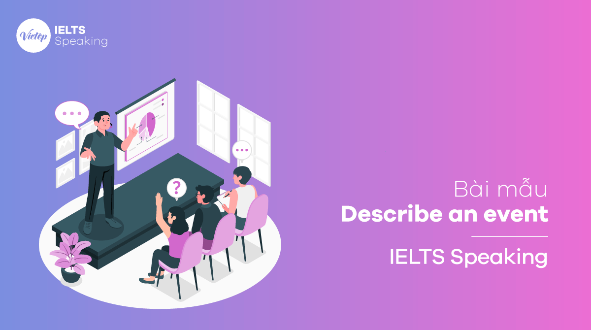 Bài mẫu Describe an event - IELTS Speaking part 2
