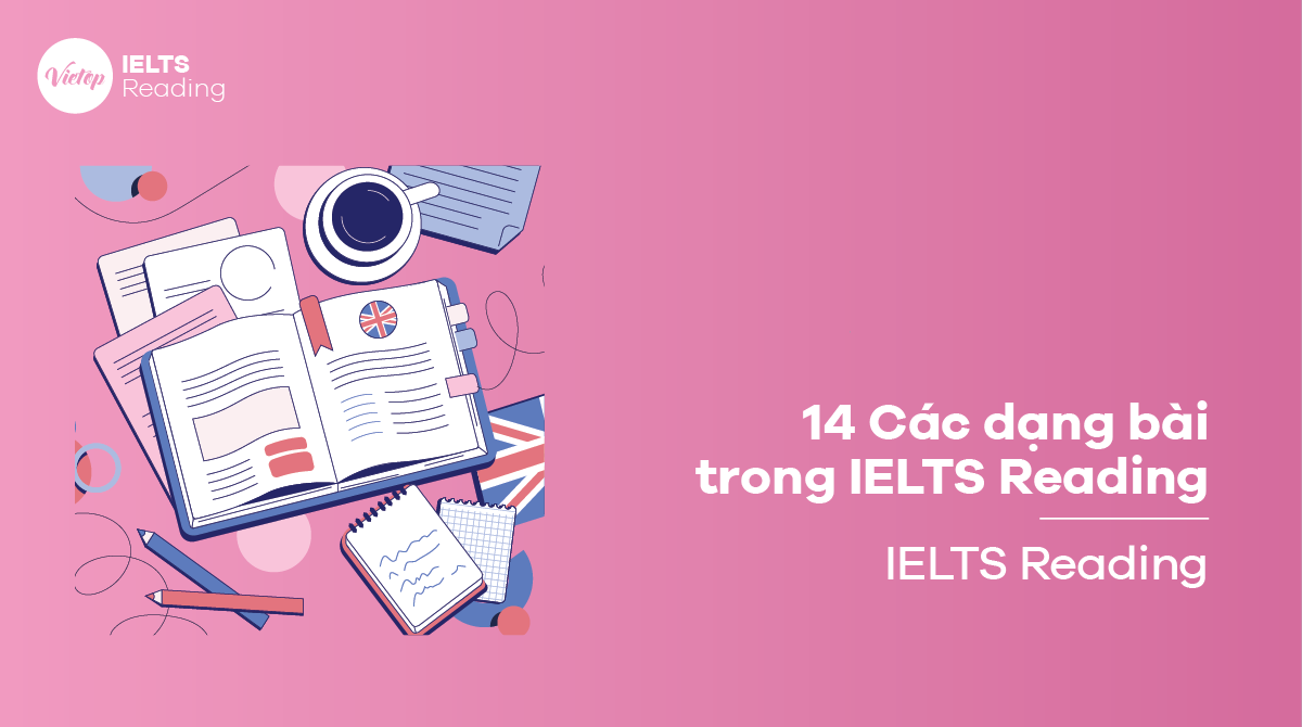 Các dạng bài trong IELTS Reading phổ biến và chiến lược làm bài hiệu quả