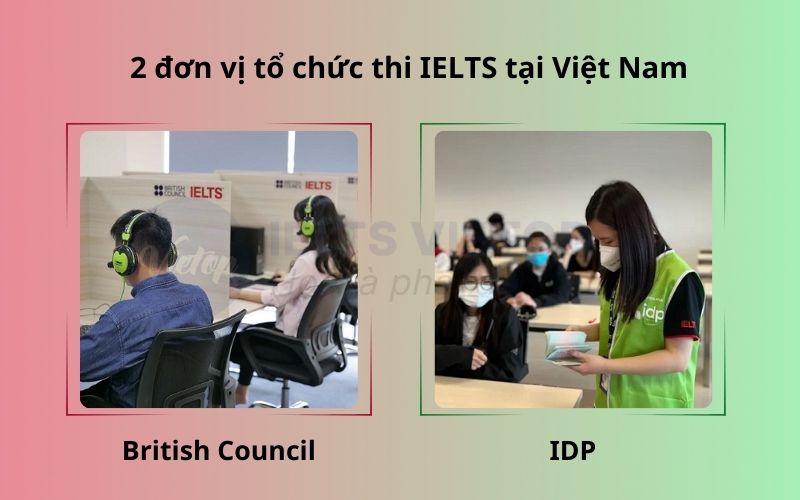2 đơn vị tổ chức thi IELTS tại Việt Nam