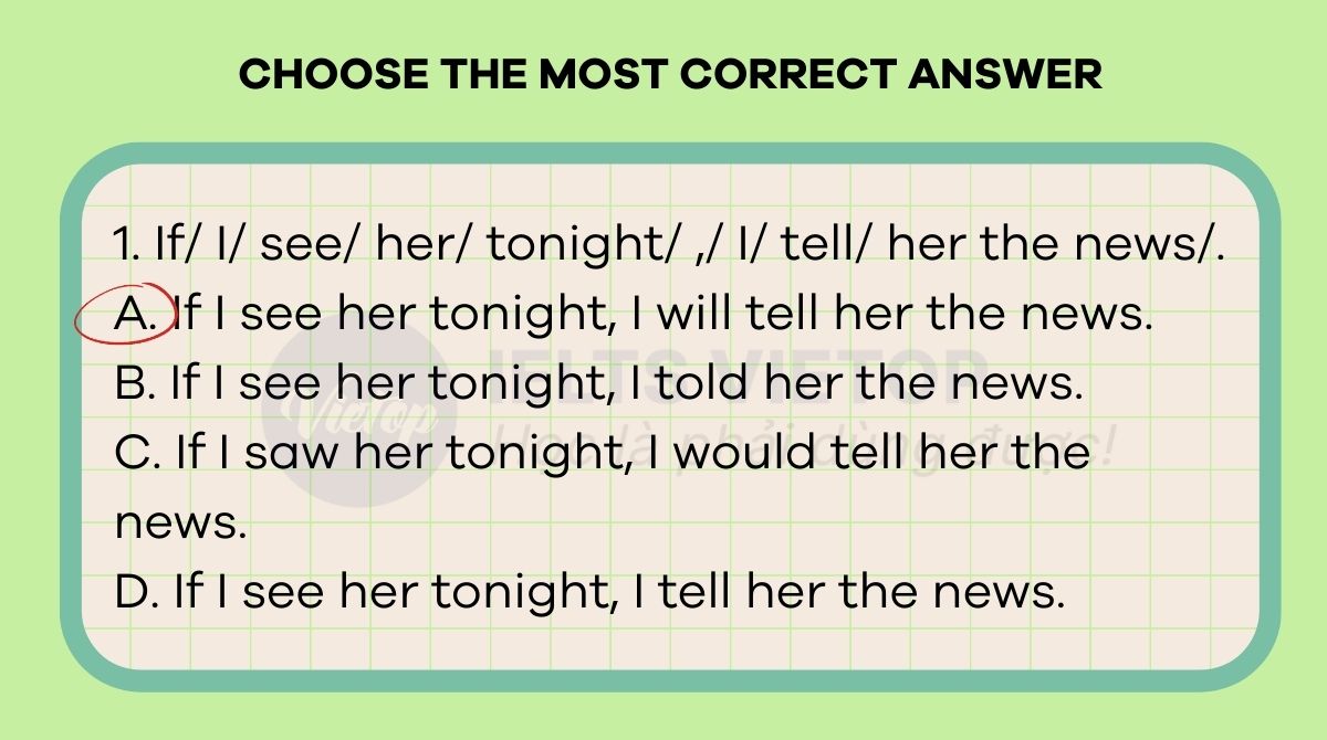Choose the most correct answer