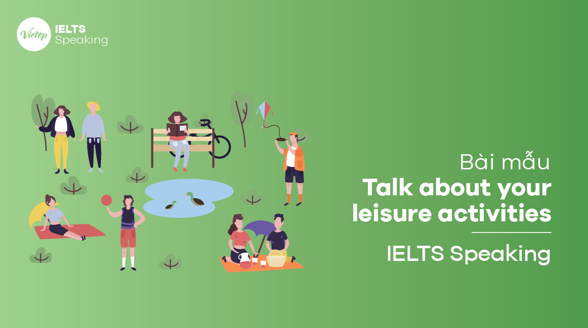 Talk about your leisure activities - Speaking sample & vocabulary